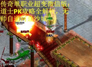 传奇单职业超变微信版：道士PK攻略全解析，无师自通问鼎沙城